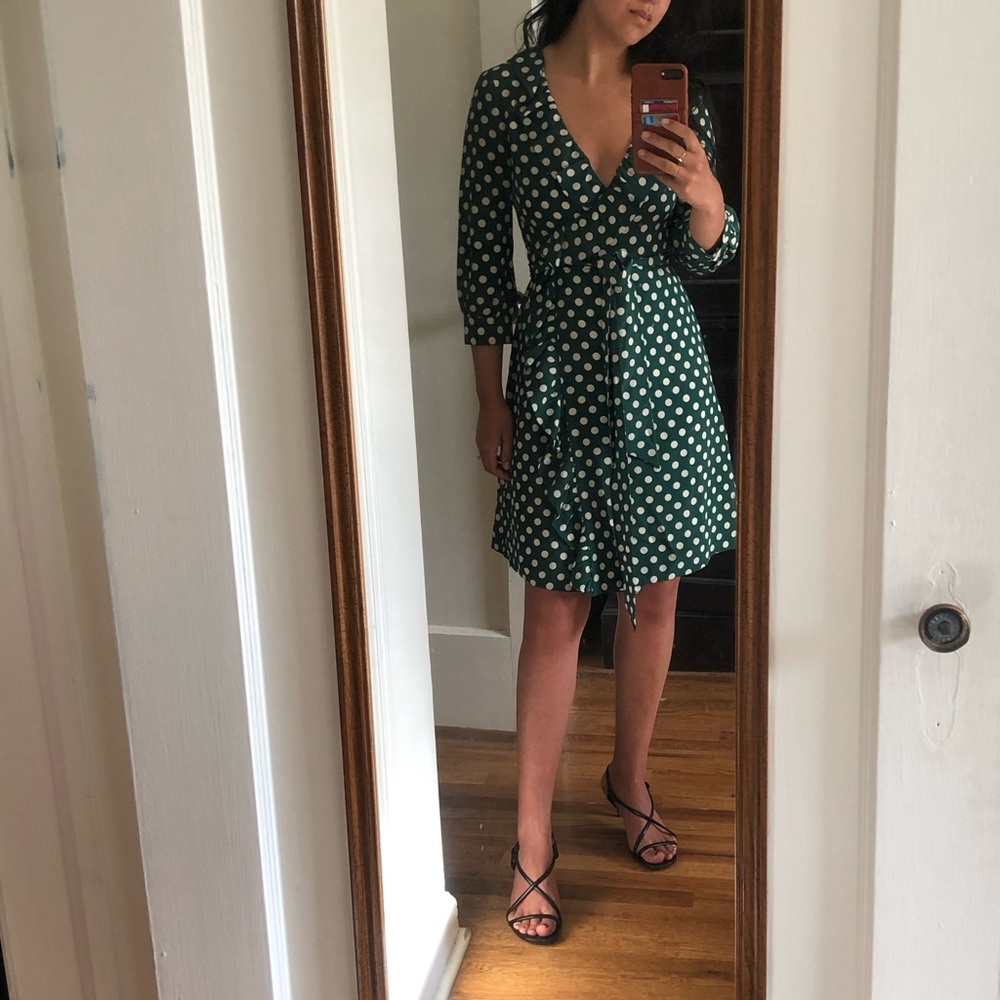 Silk Kate Spade Wrap Dress